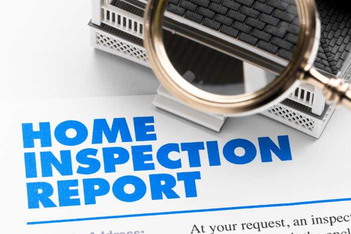 Home inspection report