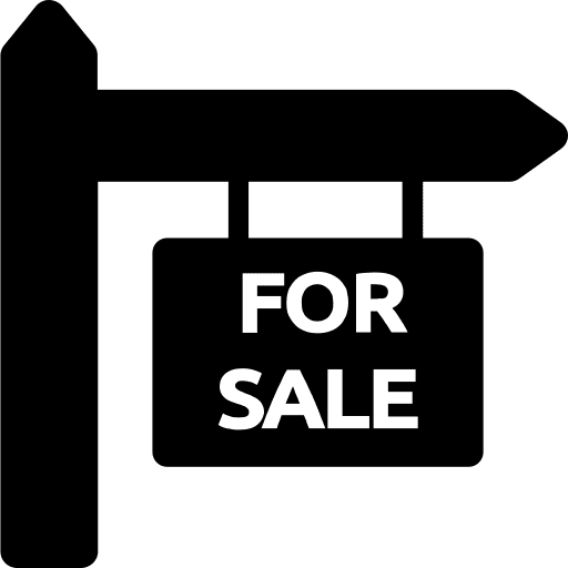 Home for sale sign