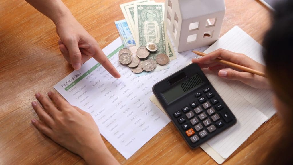 A family discussing the financial advantages of owning a home